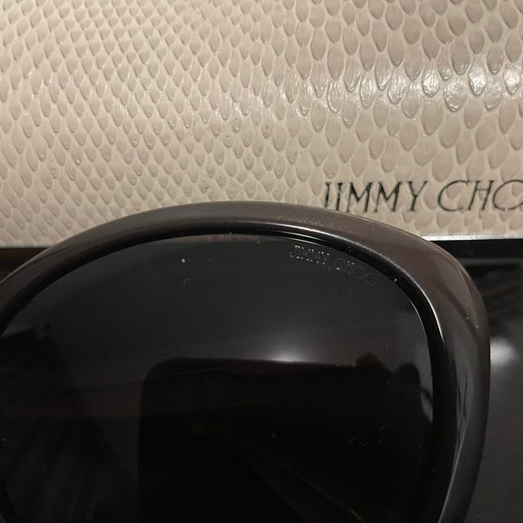 Jimmy Choo Sunglasses with case and cleaning cloth, NWOT - Picture 4 of 5